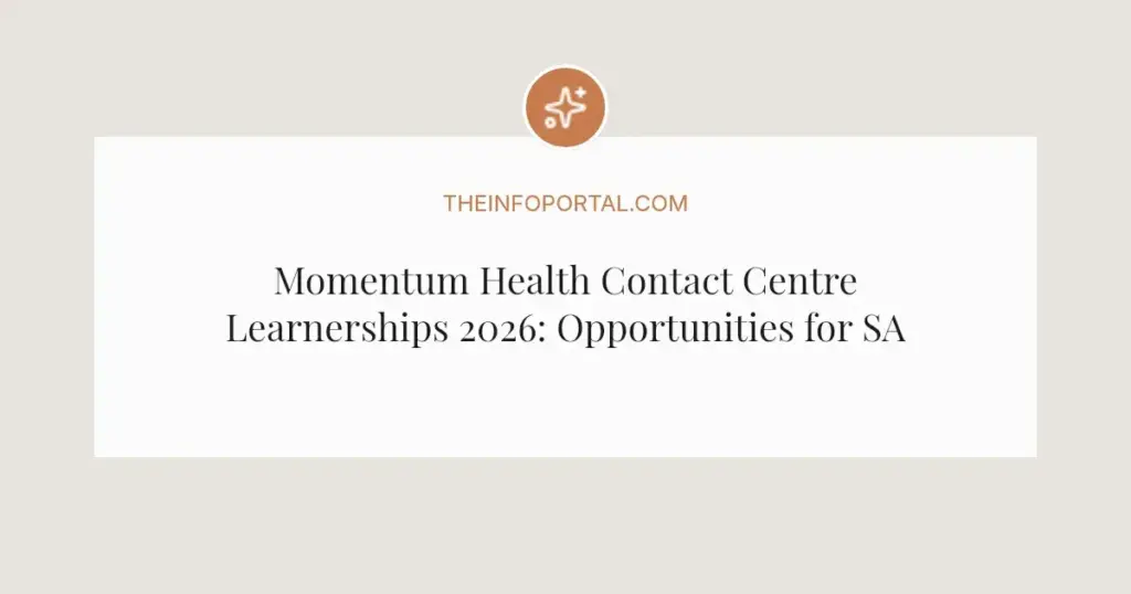 Momentum Health Contact Centre Learnerships 2026: Opportunities for SA Youth