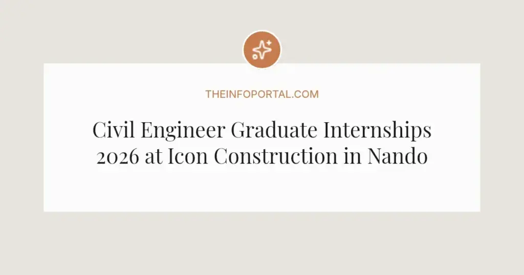 Civil Engineer Graduate Internships 2026 at Icon Construction in Nandoni, Limpopo