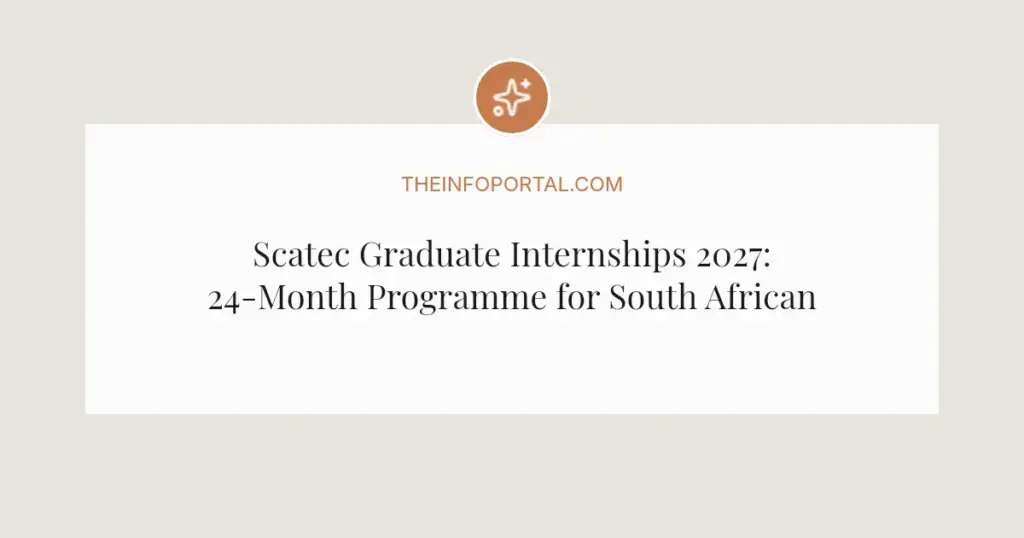 Scatec Graduate Internships 2027: 24-Month Programme for South African Graduates