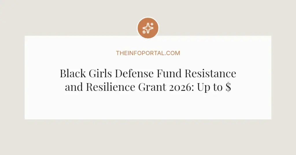 Black Girls Defense Fund Resistance and Resilience Grant 2026: Up to $20,000 for Southern Groups