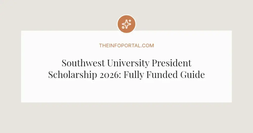 Southwest University President Scholarship 2026: Fully Funded Guide