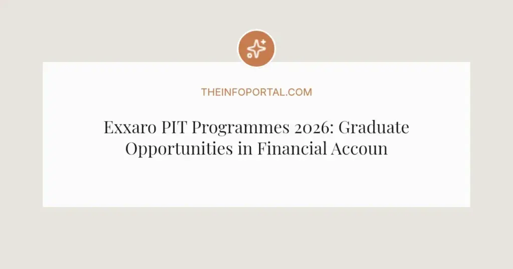 Exxaro PIT Programmes 2026: Graduate Opportunities in Financial Accountancy and Data Sciences