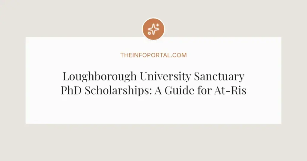 Loughborough University Sanctuary PhD Scholarships: A Guide for At-Risk Scholars 2026