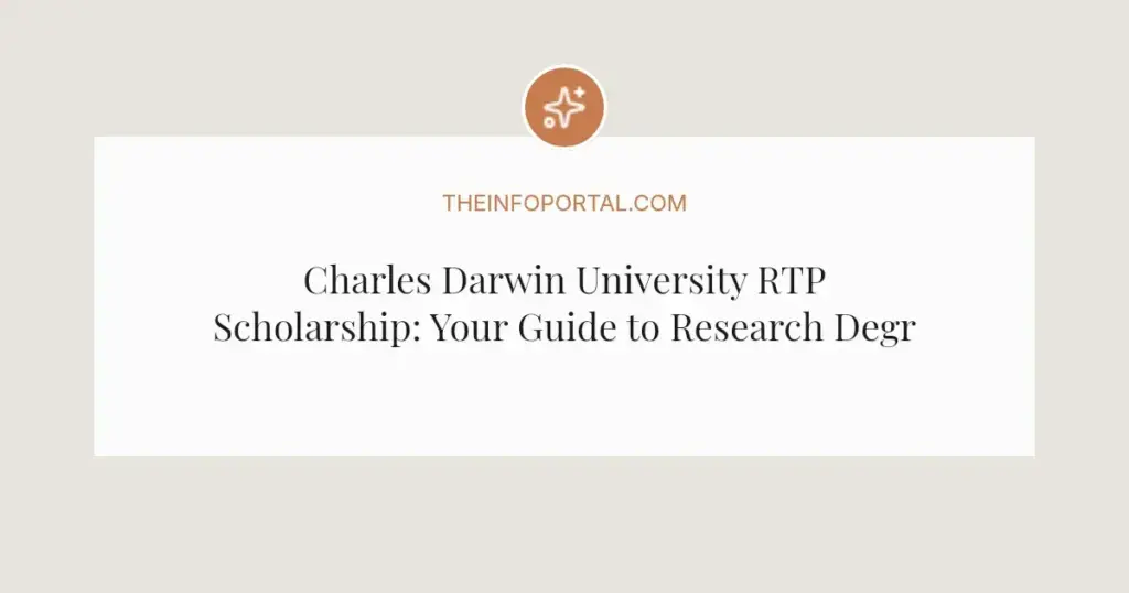 Charles Darwin University RTP Scholarship: Your Guide to Research Degrees in 2027