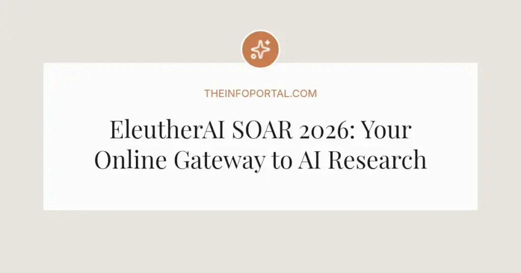EleutherAI SOAR 2026: Your Online Gateway to AI Research