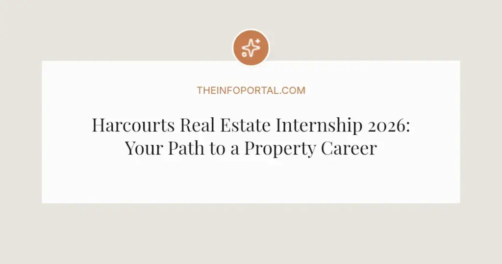 Harcourts Real Estate Internship 2026: Your Path to a Property Career