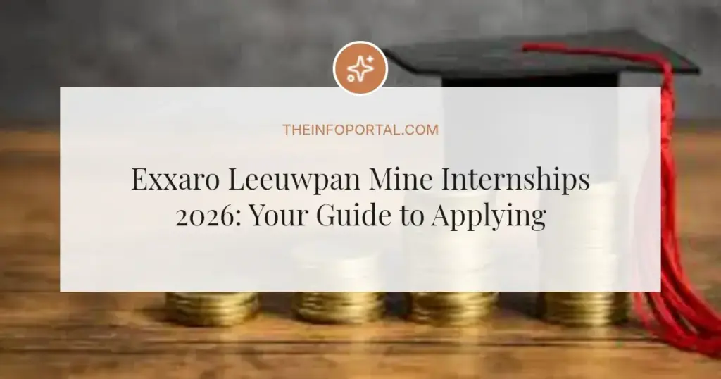 Exxaro Leeuwpan Mine Internships 2026: Your Guide to Applying