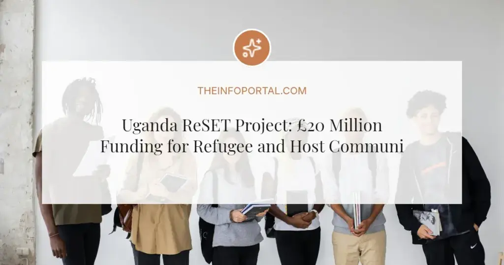 Uganda ReSET Project: £20 Million Funding for Refugee and Host Community Support