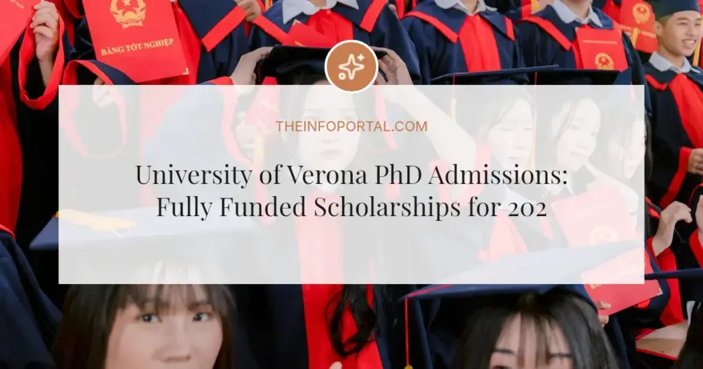 University of Verona PhD Admissions: Fully Funded Scholarships for 2026