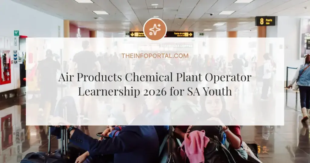 Air Products Chemical Plant Operator Learnership 2026 for SA Youth