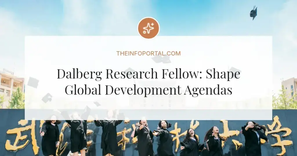 Dalberg Research Fellow: Shape Global Development Agendas