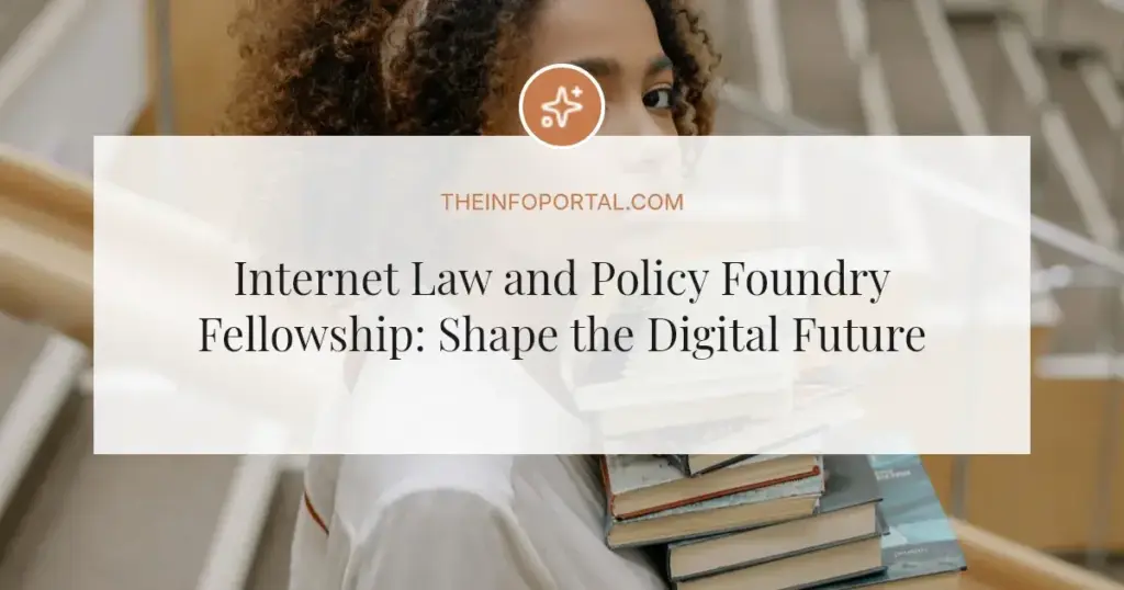 Internet Law and Policy Foundry Fellowship: Shape the Digital Future