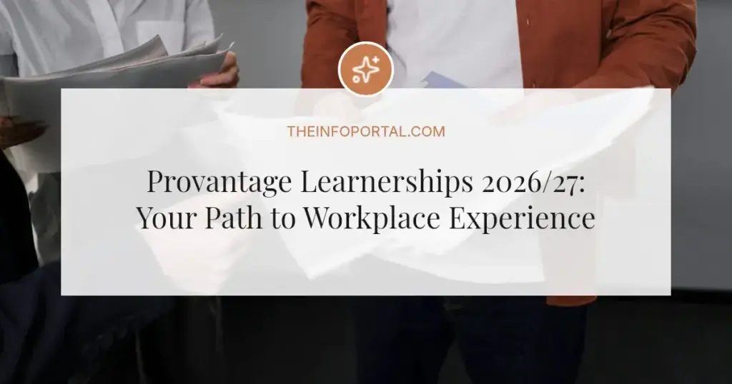 Provantage Learnerships 2026/27: Your Path to Workplace Experience