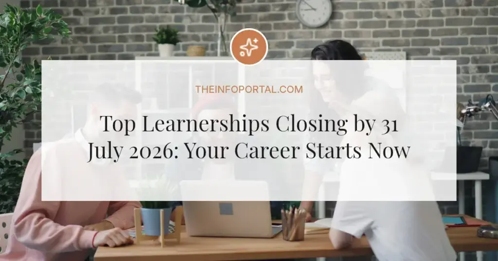 Top Learnerships Closing by 31 July 2026: Your Career Starts Now